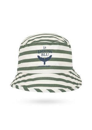 Gorro playa Green Stripes