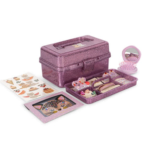 Caja Glam Glitter lila