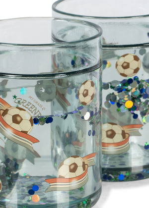 Vaso Glitter Coches