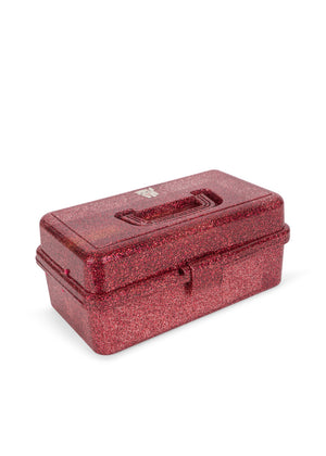 Caja Manualidades Glitter rosa