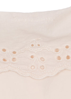 Blusa Rillo collar cream