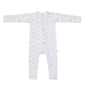 Pijama bambú cremallera Little Ride