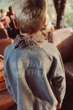 Sudadera Cloud Print grey