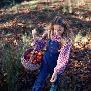 Blusa lilac Red Apples