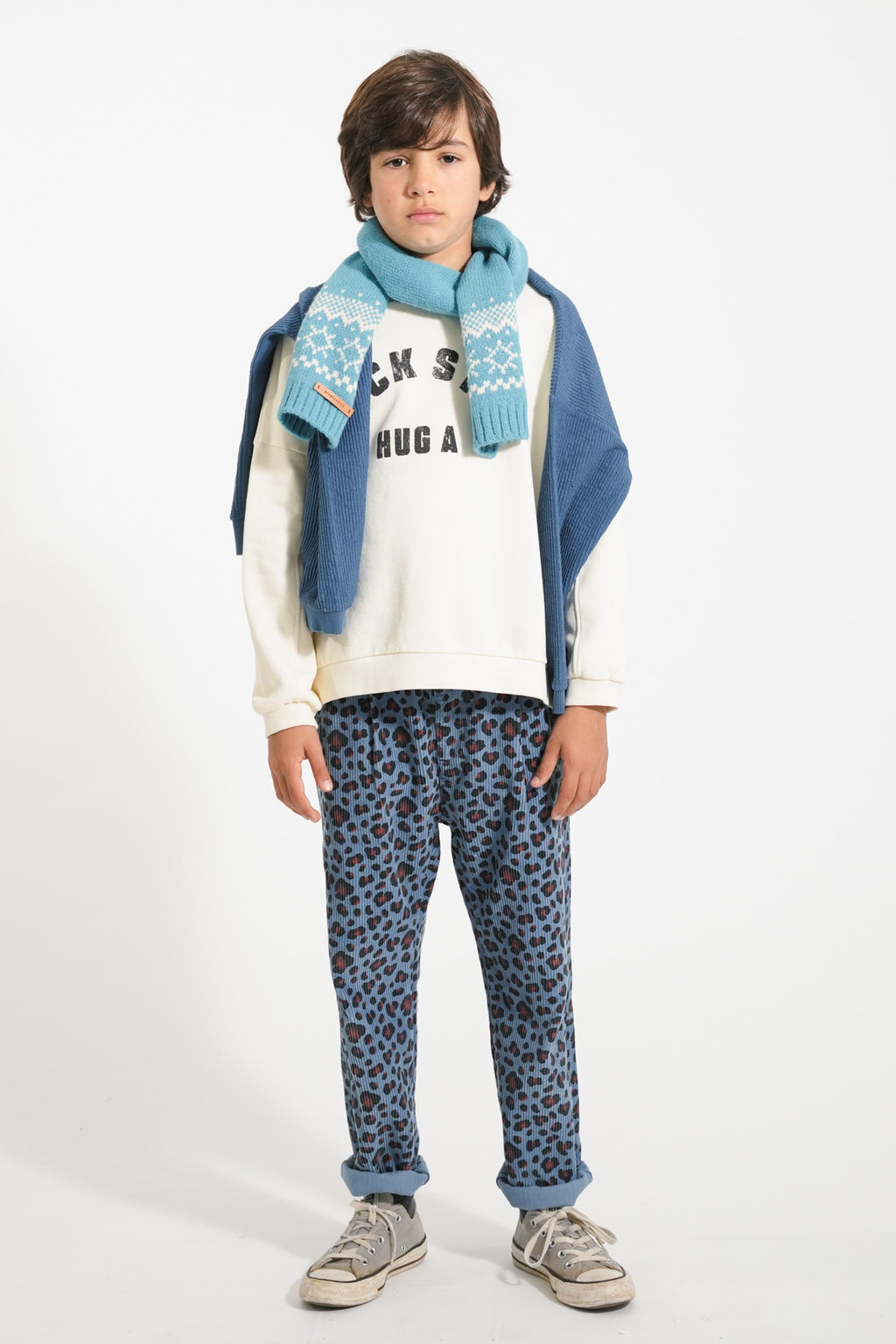 Sudadera Ecru Rock Star