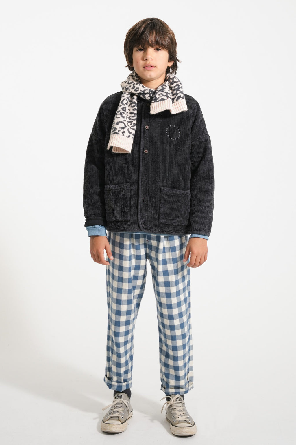Pantalón Blue&White checkered