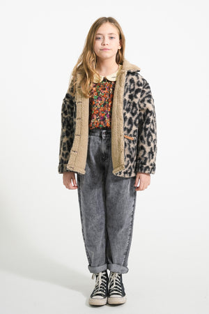 Pantalón Denim Mom Fit Washed black