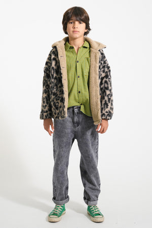 Abrigo Animal Print