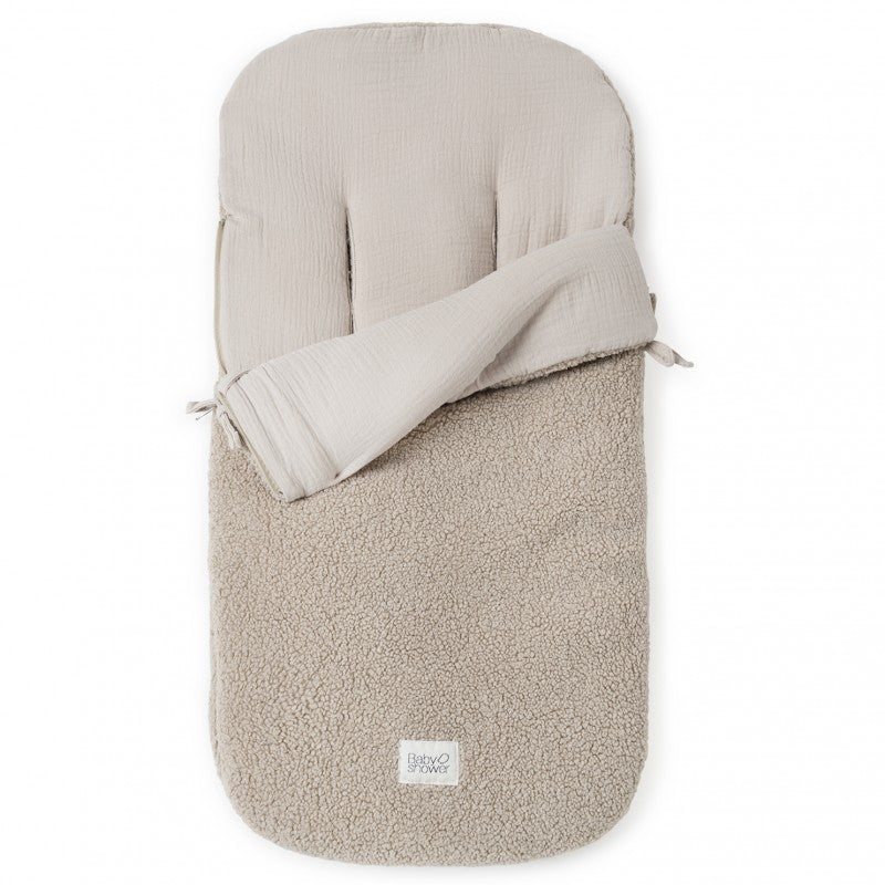 Saco capazo invierno comfort reversible Polar Latte