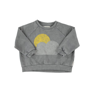 Sudadera Cloud Print grey