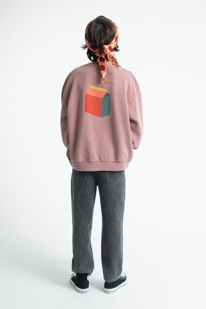 Sudadera Lunch Break pink