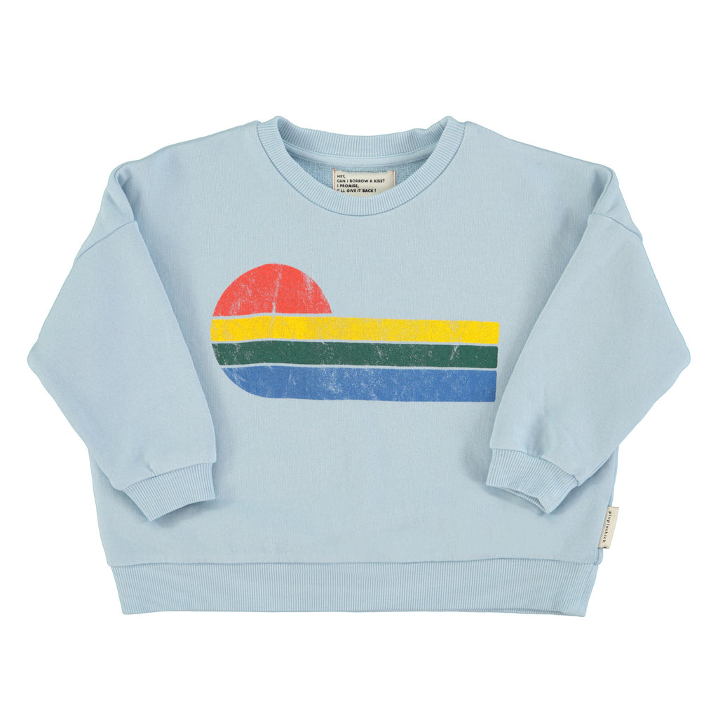 Sudadera Wave Light Blue