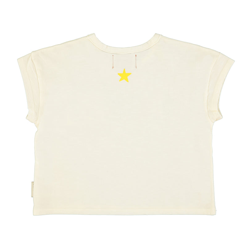 Camiseta Camp Ecru