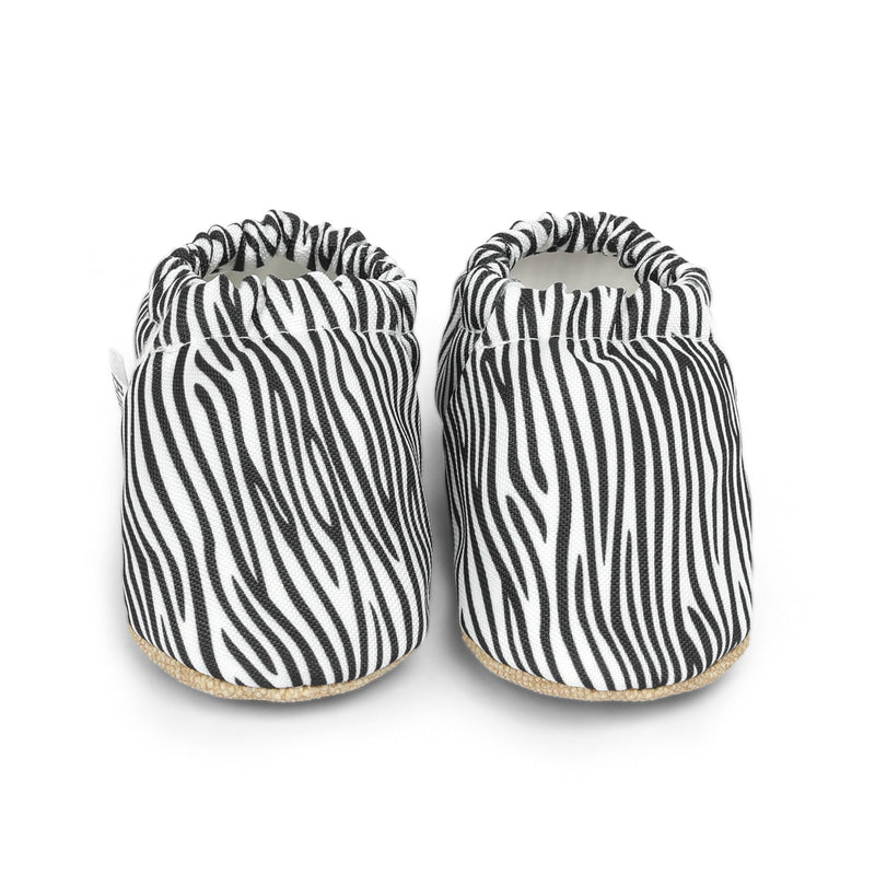 Zapatos suela blanda Zebra