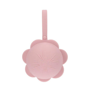 Portachupetes silicona Flor Pink