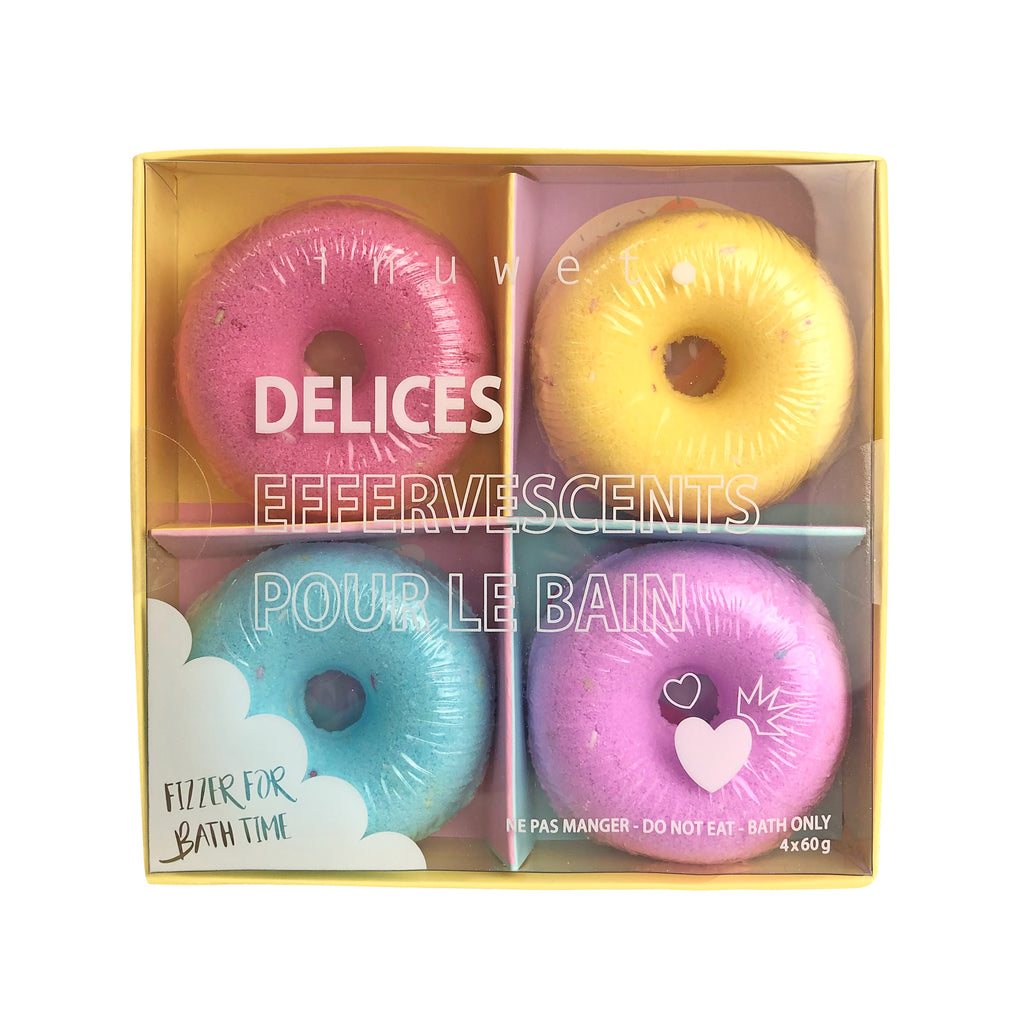 Caja 4 donuts efervescentes