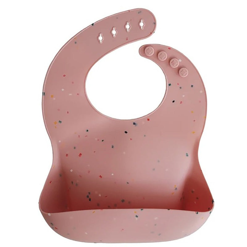 Babero silicona Pink Confetti