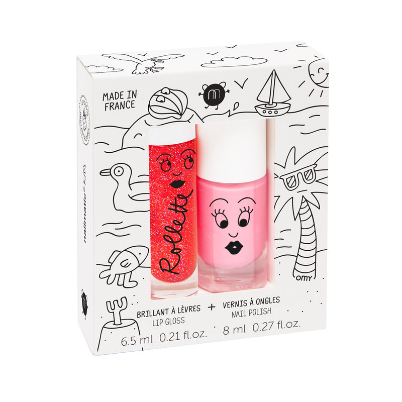 Set pintauñas + gloss Holidays